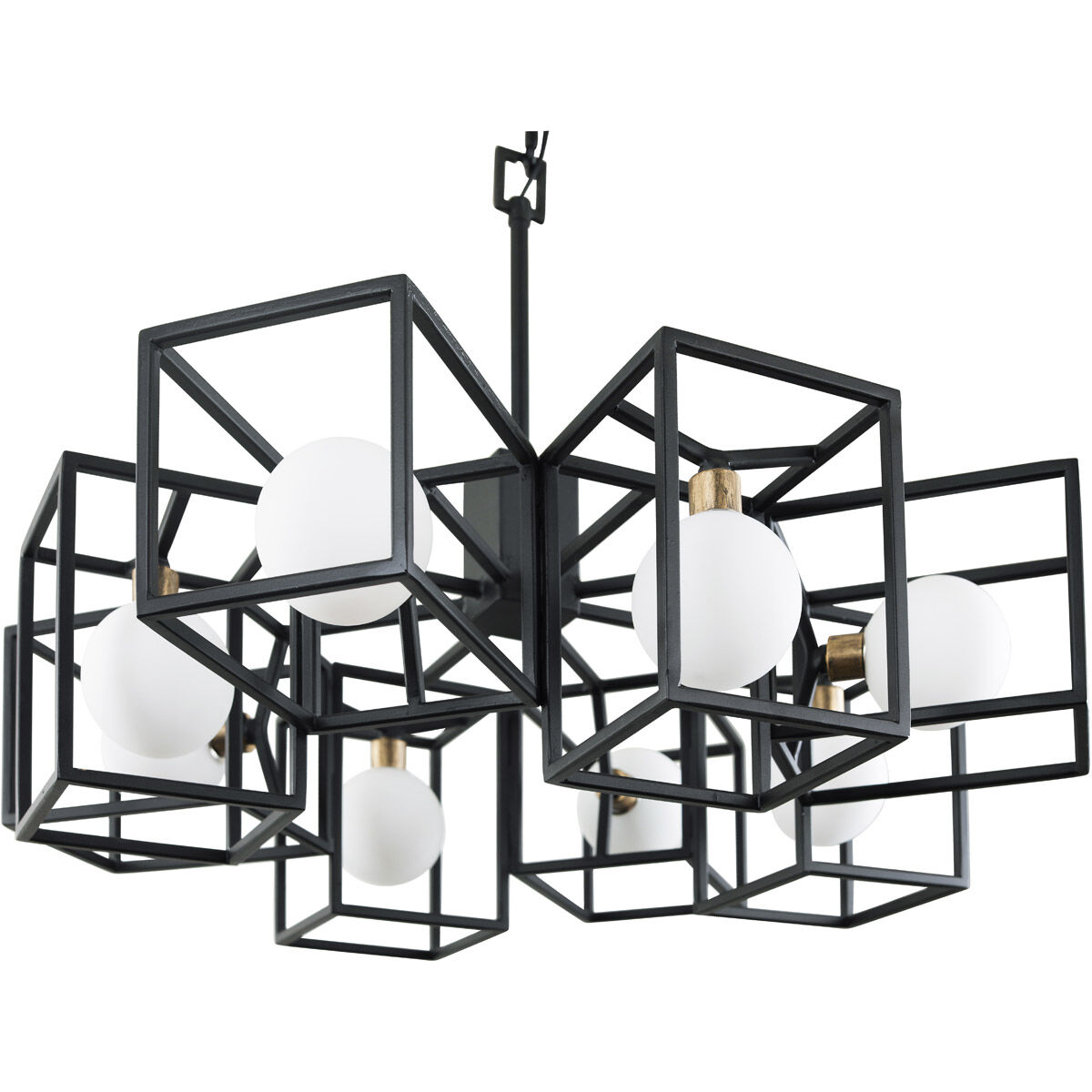 Plaza LED 25 inch Carbon and Havana Gold Chandelier Ceiling Light