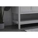 Heath 72 X 21.5 X 35 inch Grey Vanity Sink Set