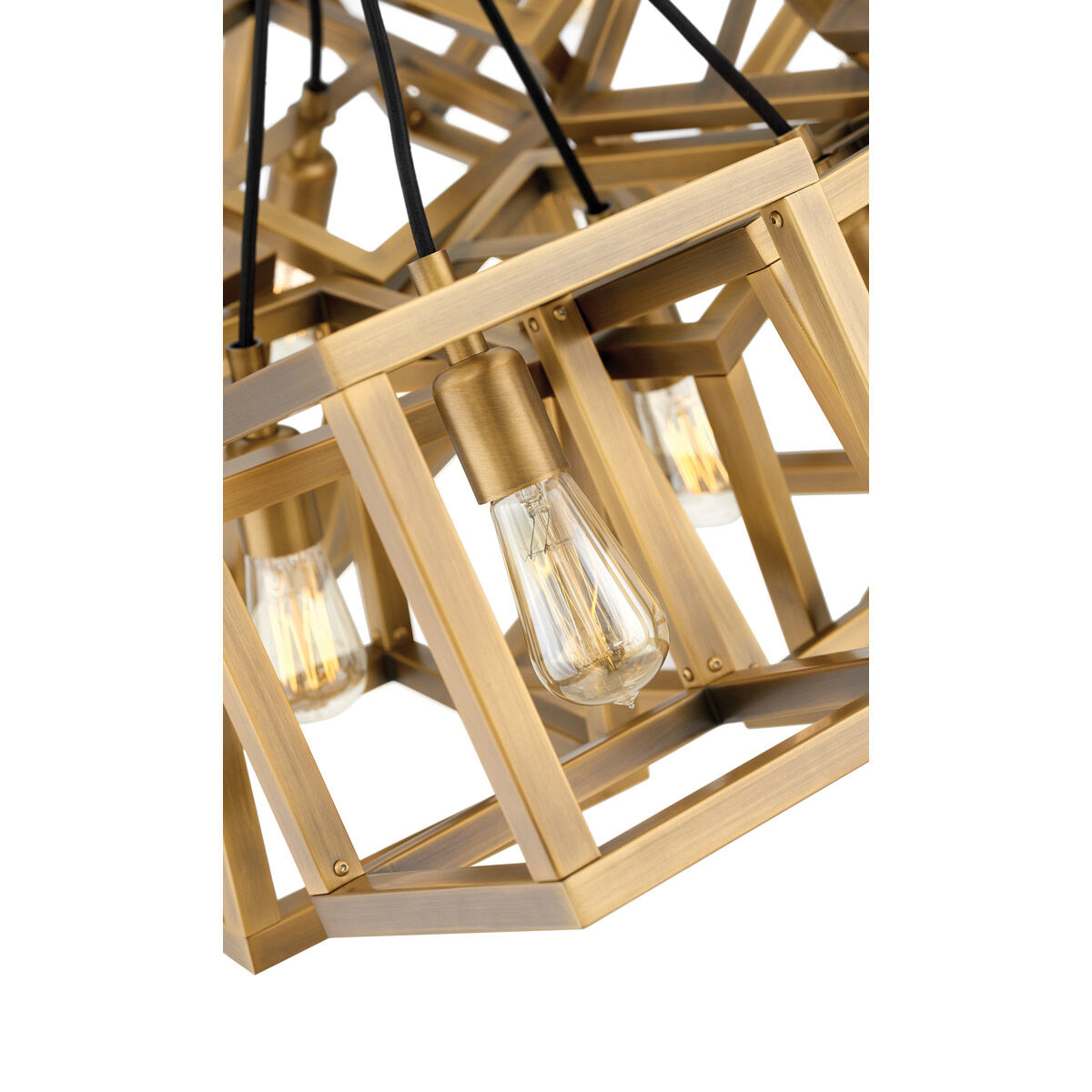 Ensemble 1 Light 7 inch Brushed Bronze Pendant Ceiling Light