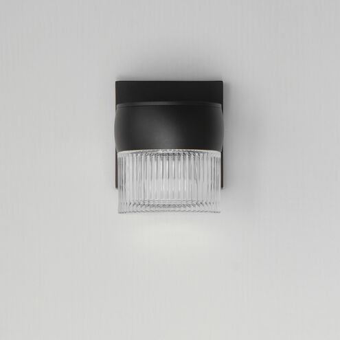 Modular LED 6.25 inch Black Outdoor Wall Mount