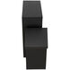 Jazz 48 X 16 inch Matte Black Console