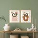 Florals Collection Rust Framed Art