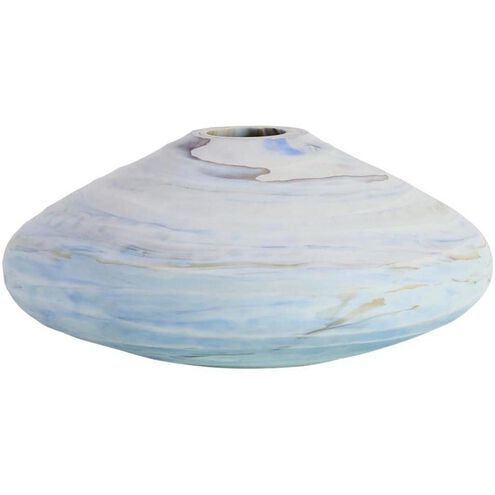 Twirling Vapors 14.5 X 7 inch Vase, Small