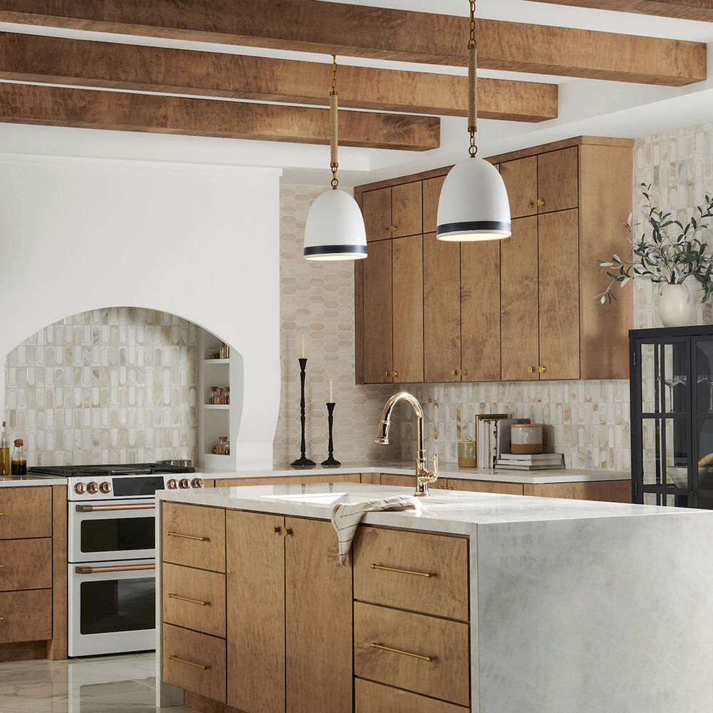 Nash 1 Light 10 inch Heritage Brass with Black accents Pendant Ceiling Light