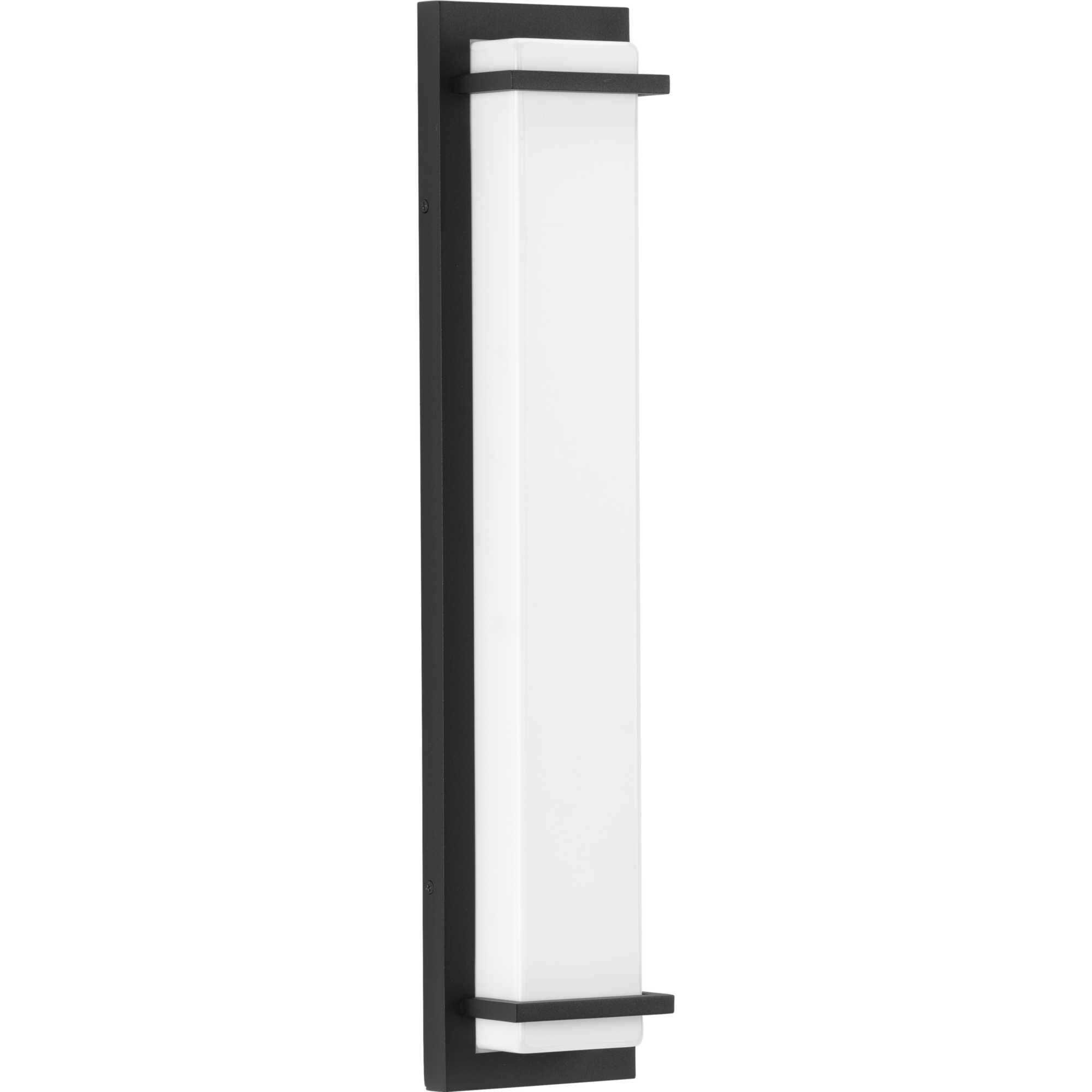 Z-1080 LED LED 24 inch Textured Black Outdoor Sconce, Large, Progress LED