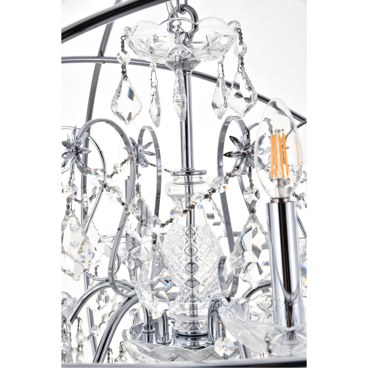 Cordelia 6 Light 26 inch Chrome Pendant Ceiling Light