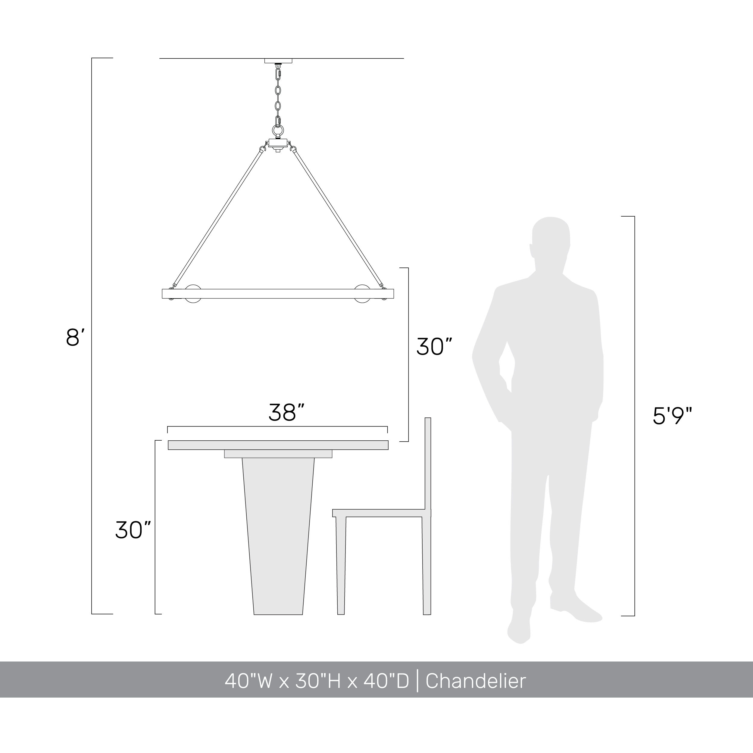 Castile 12 Light 40 inch Matte Black Chandelier Ceiling Light