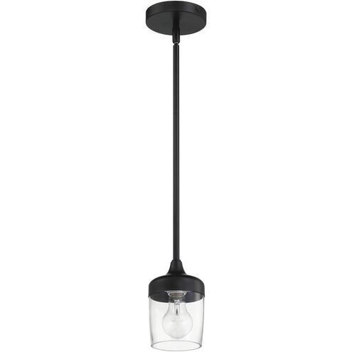 Wrenn 1 Light 5.12 inch Flat Black Mini Pendant Ceiling Light