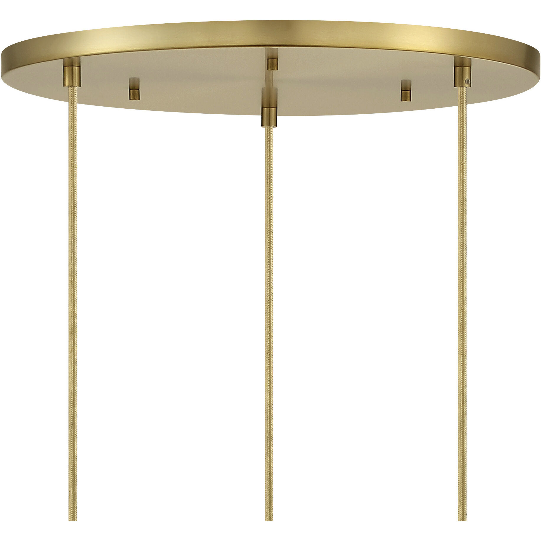 Pixie LED 30 inch Brushed Gold Chandelier Ceiling Light