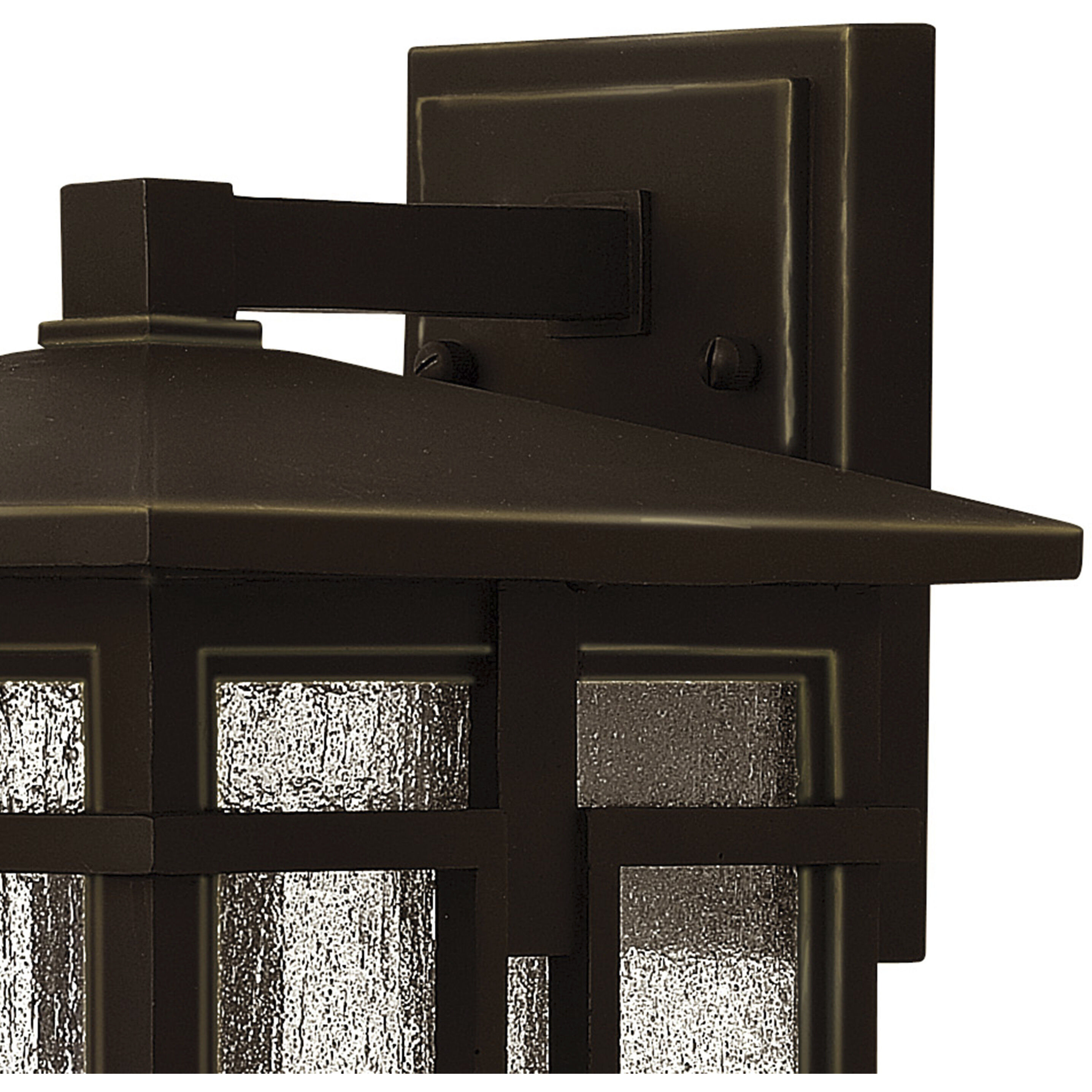 Tucker Outdoor Wall Mount Lantern in Oil Rubbed Bronze, Medium