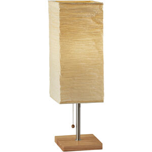 Adesso Dune 25 inch 100.00 watt Natural Tall Table Lamp Portable Light 8021-12 - Open Box