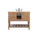 Clement 42 X 22 X 34 inch Driftwood Bathroom Vanity Cabinet