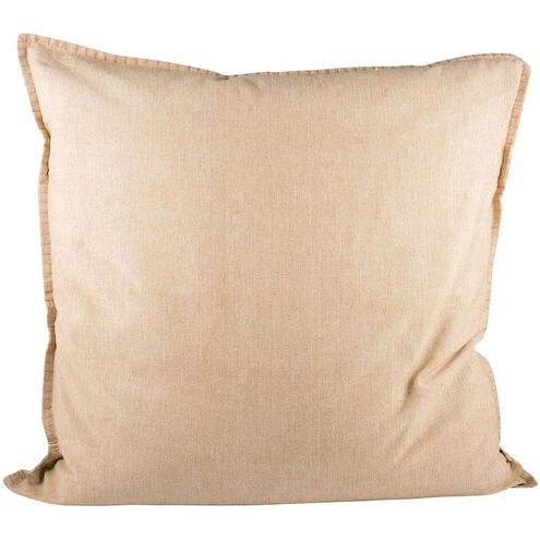 Chambray 24 X 5.5 inch Beige Accent Pillow