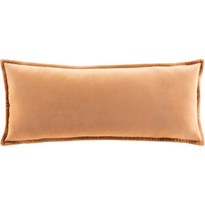 Cotton Velvet 30 X 12 inch Camel Pillow Kit, Lumbar