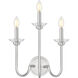 Allistair Wall Sconce Wall Light in Brushed Nickel