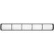 Harper LED 36 inch Matte Black Bathroom Vanity Light Wall Light