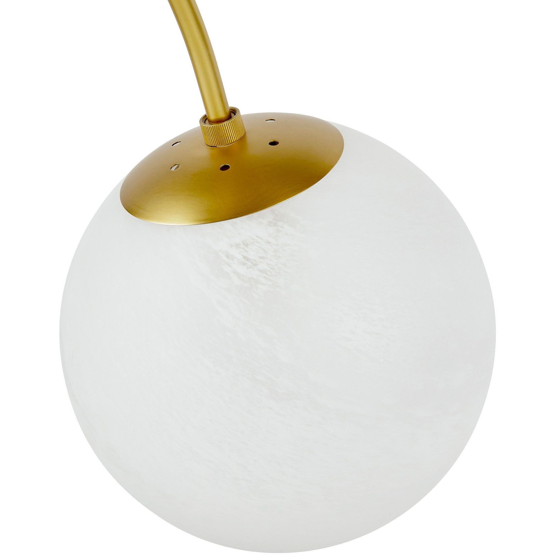 Christina 1 Light Matte Swirl Pendant Ceiling Light