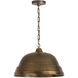 Sedona 1 Light 18 inch Oxidized Brass Pendant Ceiling Light