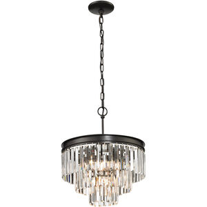 Palacial 4 Light 16 inch Oil Rubbed Bronze Chandelier Ceiling Light