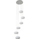 TA Series LED 15 inch White Pendant Ceiling Light