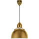 Thomas O'Brien Eugene 1 Light 12 inch Hand-Rubbed Antique Brass Pendant Ceiling Light, Small