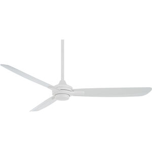 Rudolph 60 inch Flat White Outdoor Ceiling Fan