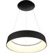 Star Gate LED 23.5 inch Coal Pendant Ceiling Light