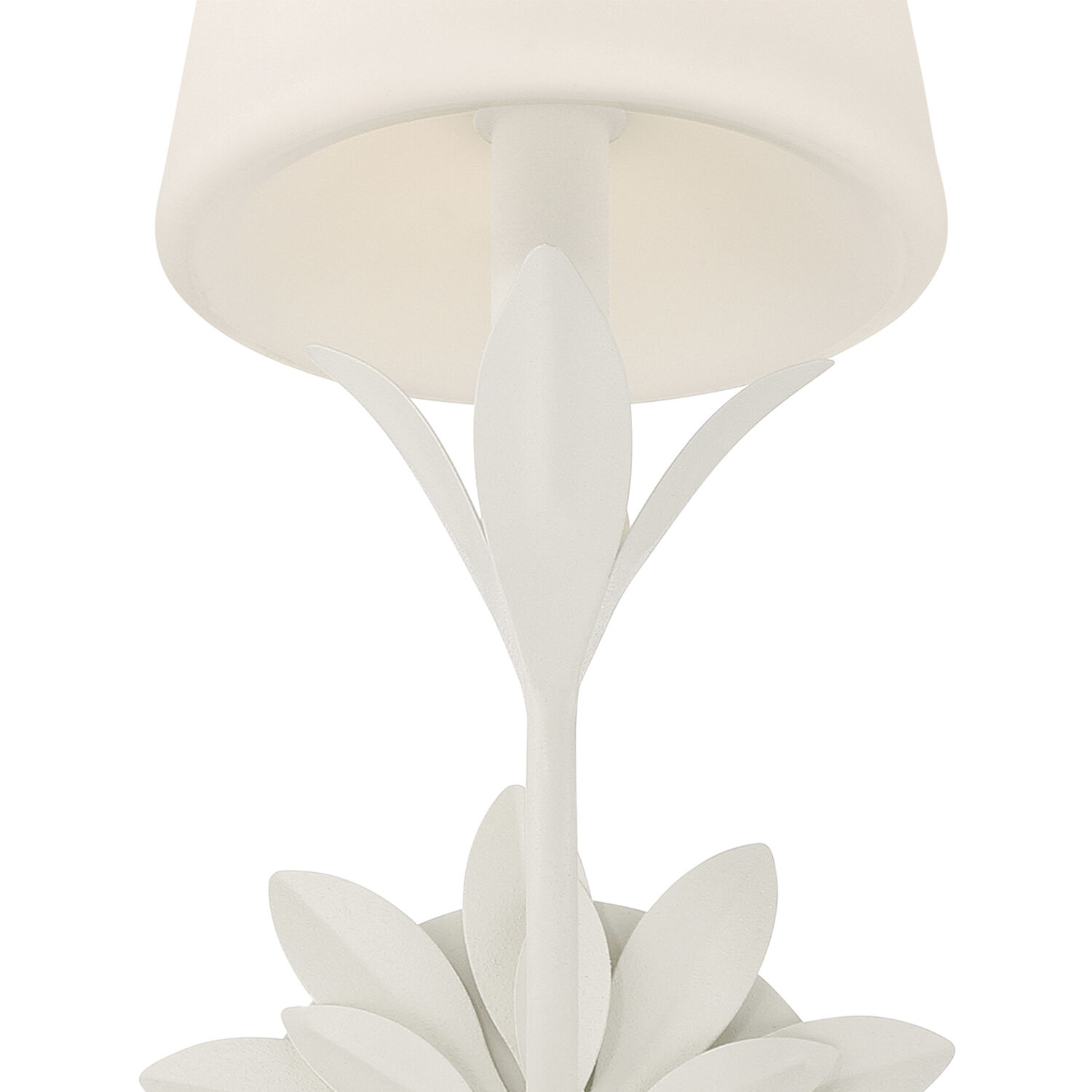 Broche Bath Sconce Wall Light in Matte White