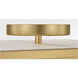 Paloma Contreras Dupont 12 inch Gild Semi-Flush Mount Ceiling Light