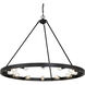 Castile 12 Light 40 inch Matte Black Chandelier Ceiling Light