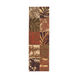 Cosmopolitan 156 X 108 inch Burnt Orange/Camel/Tan/Cream/Khaki/Dark Brown Rugs, Polyester