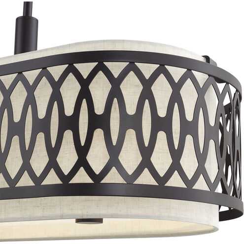 Vistaview 6 Light 42 inch English Bronze Linear Chandelier Ceiling Light