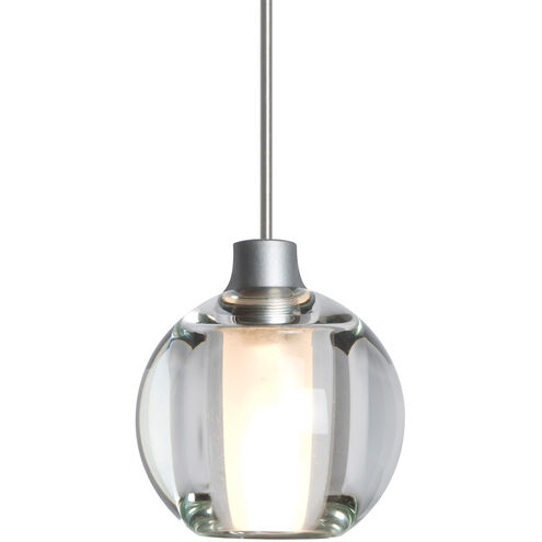 Boca 5 1 Light Satin Nickel Cord Pendant Ceiling Light