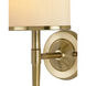 Primo 1 Light 8 inch Brass Wall Sconce Wall Light
