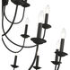 Estate 21 Light 42 inch Black Extra Large Chandelier Ceiling Light, Extra Large