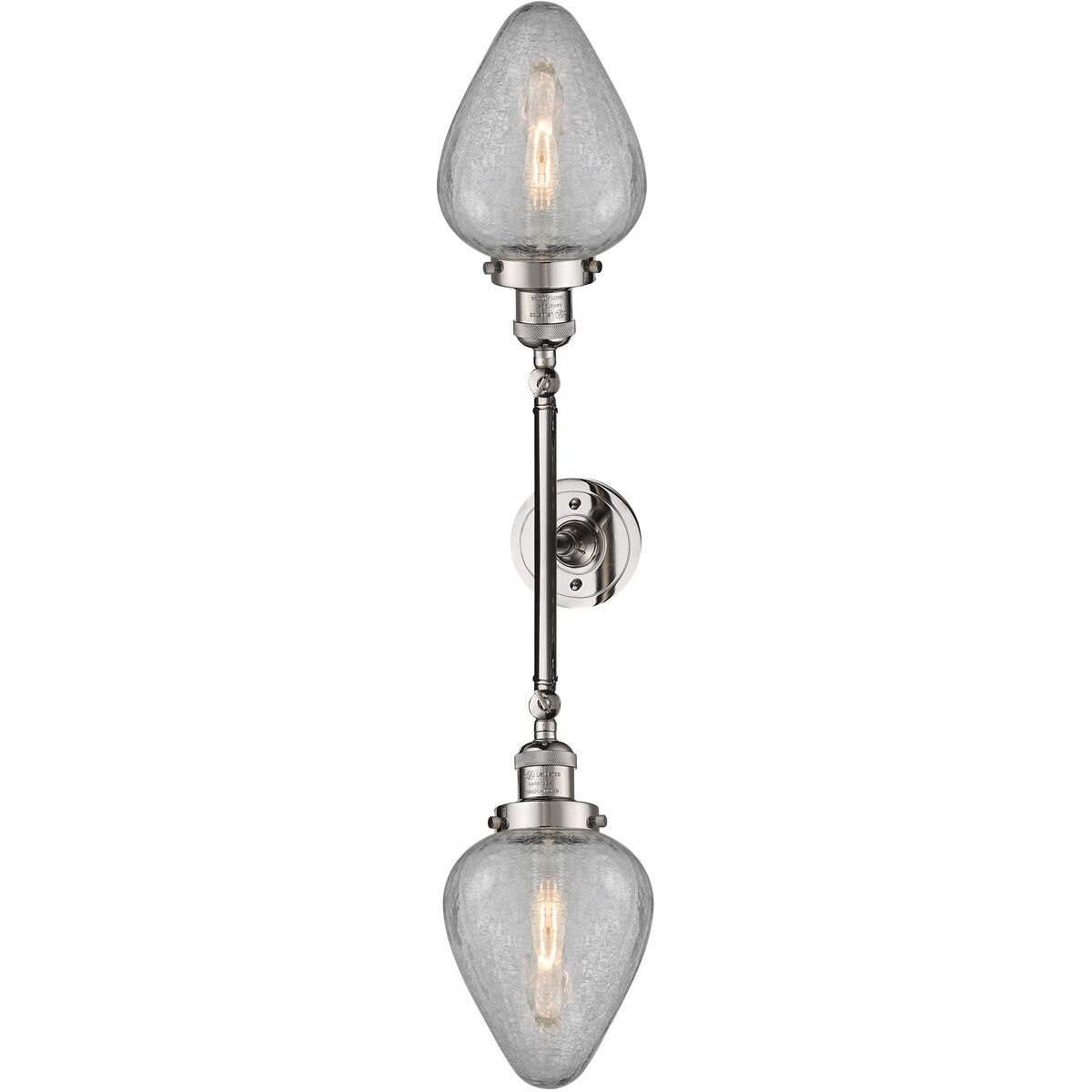 Franklin Restoration Geneseo LED 17 inch Polished Nickel Bath Vanity Light Wall Light, Franklin Restoration