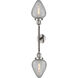 Franklin Restoration Geneseo LED 17 inch Polished Nickel Bath Vanity Light Wall Light, Franklin Restoration