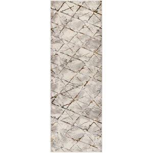 Adara 94 X 32 inch Mineral Tones Rug in 2 x 8
