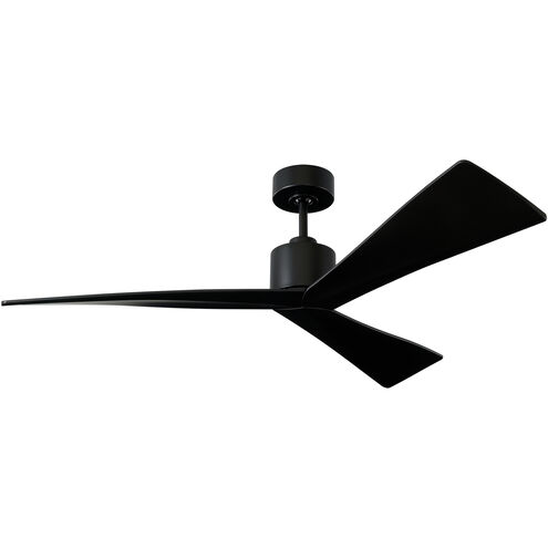 Adler 52 inch Matte Black Indoor/Outdoor Ceiling Fan
