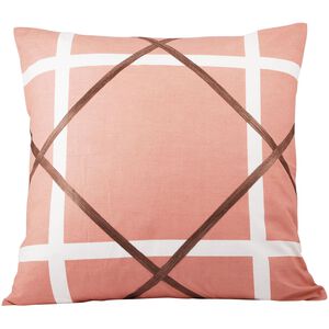 Gemma 20 inch Pink Pillow, Cover Only