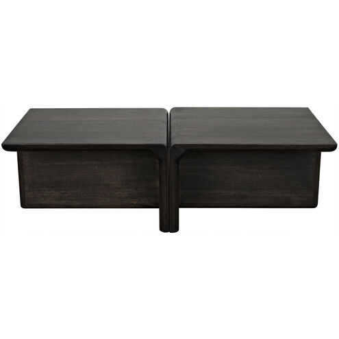 Hagen 60 X 30 inch Ebony Walnut Coffee Table