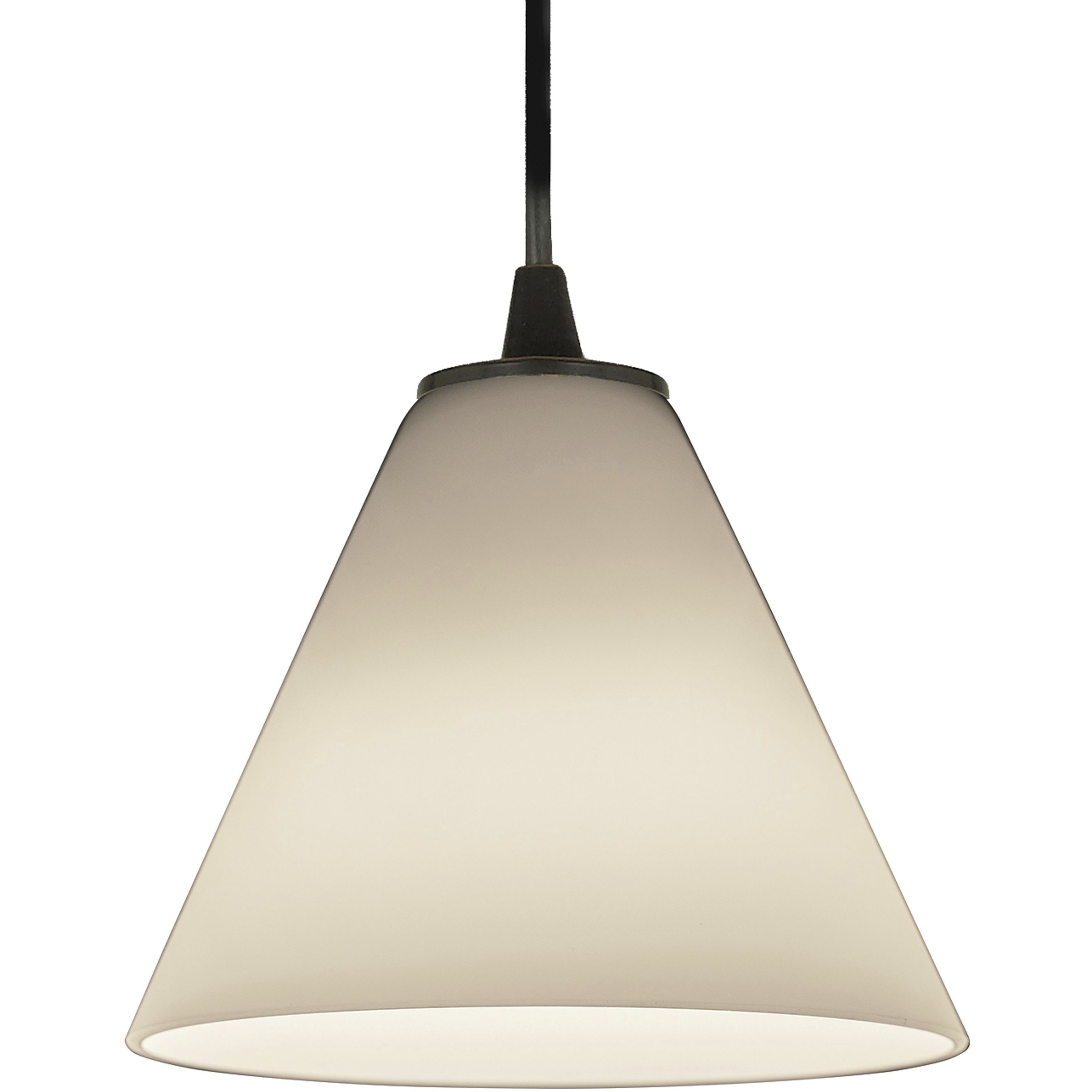 Martini LED 7 inch Oil Rubbed Bronze Pendant Ceiling Light in White