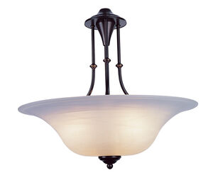 Payson 3 Light 20 inch Weathered Bronze Pendant Ceiling Light