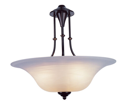 Payson 3 Light 20 inch Weathered Bronze Pendant Ceiling Light