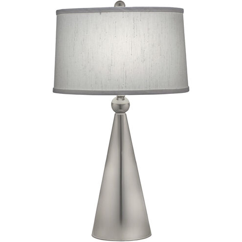 Ellie 27 inch 150.00 watt Satin Nickel Table Lamp Portable Light