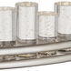 Pleiades LED 36 inch Contemporary Silver Leaf and Contemporary Silver Chandelier Ceiling Light