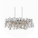 Flurry 7 Light 37 inch Chrome Island/Pool Table Light Ceiling Light