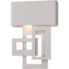 Collage LED 13.8 inch Coastal Burnished Steel Outdoor Sconce, Small