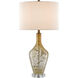 Habib 30.25 inch 150 watt Champagne Speckle Table Lamp Portable Light