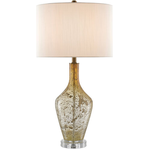 Habib 30.25 inch 150 watt Champagne Speckle Table Lamp Portable Light